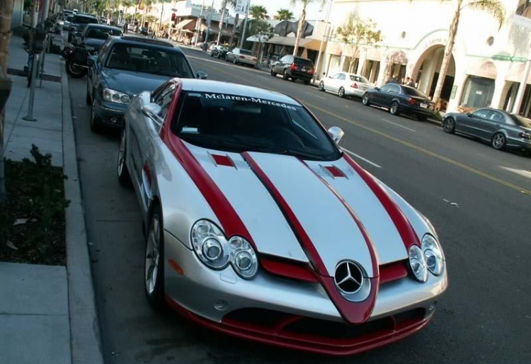 SLR Mclaren - Mũi tên đỏ