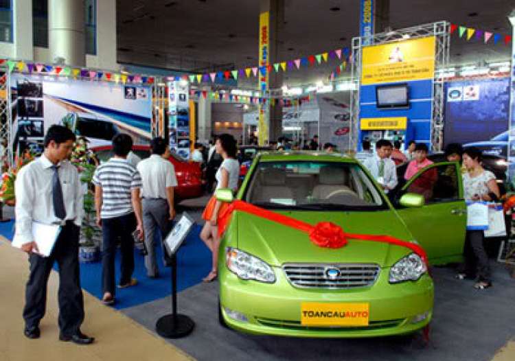 Khai mạc Auto expo 2008 tại Hà nội
