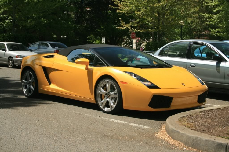 Chùm ảnh về Lamborghini Gallardo Spyder