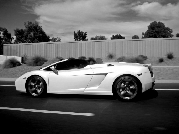 Chùm ảnh về Lamborghini Gallardo Spyder