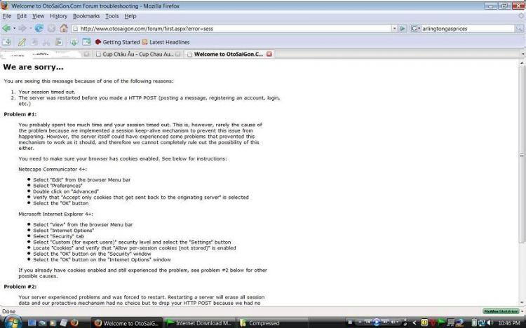 gởi bài, post reply bằng trình duyệt firefox không được ... help! gởi bài, post reply bằng trình duyệt firefox không được ... help!