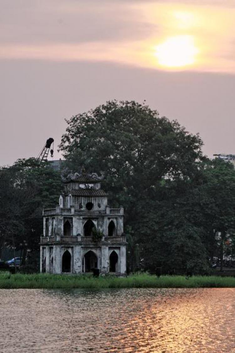 Cảnh hoàng hôn và bình minh