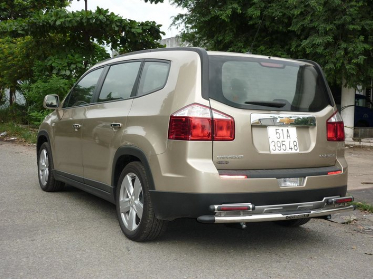 Hỏi về Chevrolet Orlando