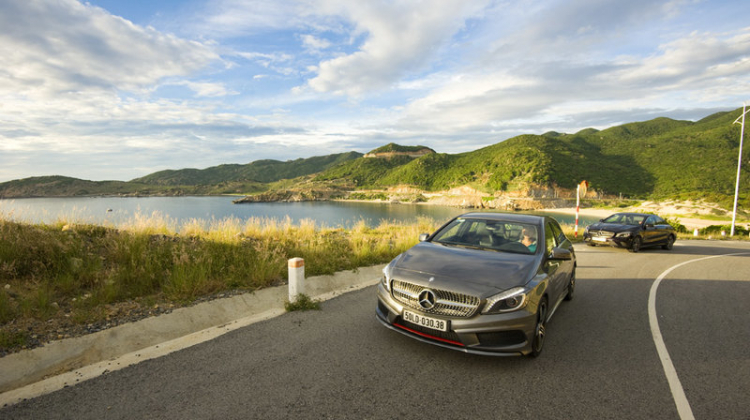 Mercedes A250 AMG & CLA200 và hành trình SG - Cam Ranh - Đầm Môn - Đà Lạt - SG