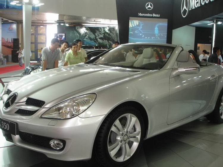 Những chiếc xe tiêu biểu tại Triển lãm Motor Show tại Hà Nội hôm nay