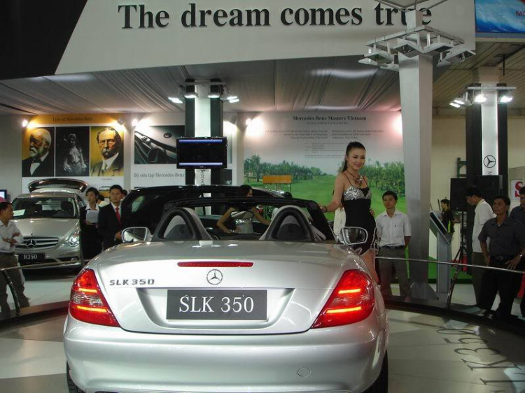 Những chiếc xe tiêu biểu tại Triển lãm Motor Show tại Hà Nội hôm nay