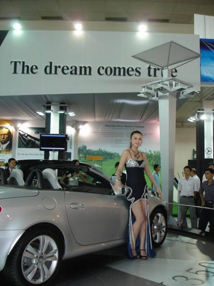 Những chiếc xe tiêu biểu tại Triển lãm Motor Show tại Hà Nội hôm nay