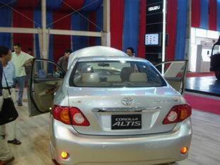 Những chiếc xe tiêu biểu tại Triển lãm Motor Show tại Hà Nội hôm nay