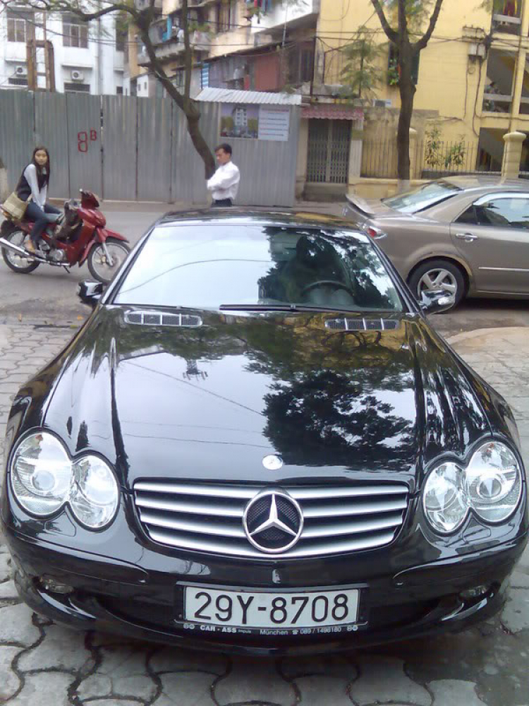 Em tìm được con Merc SL350