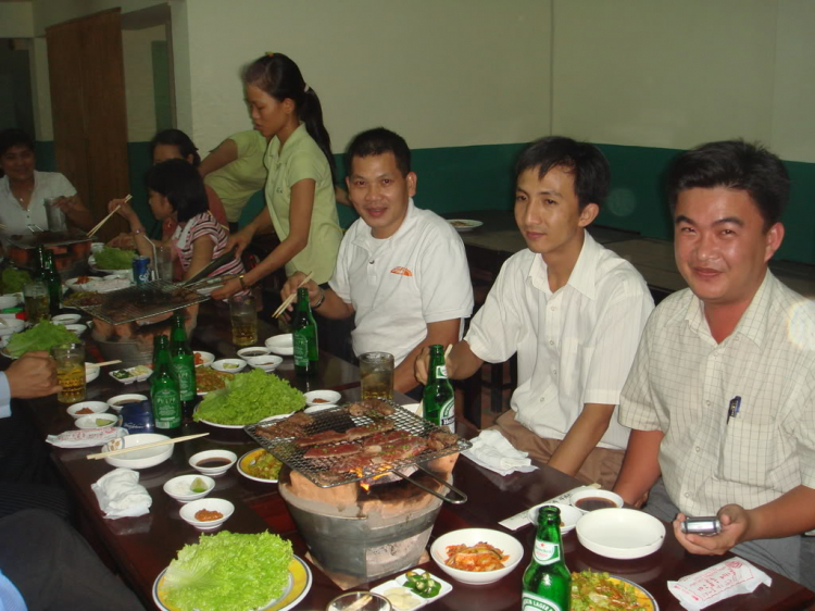 hình ảnh welcome party đón bác truongptcl