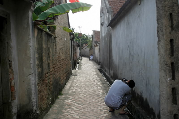 Đường Lâm - Hà Nội, làng cổ ngày đầy tháng.