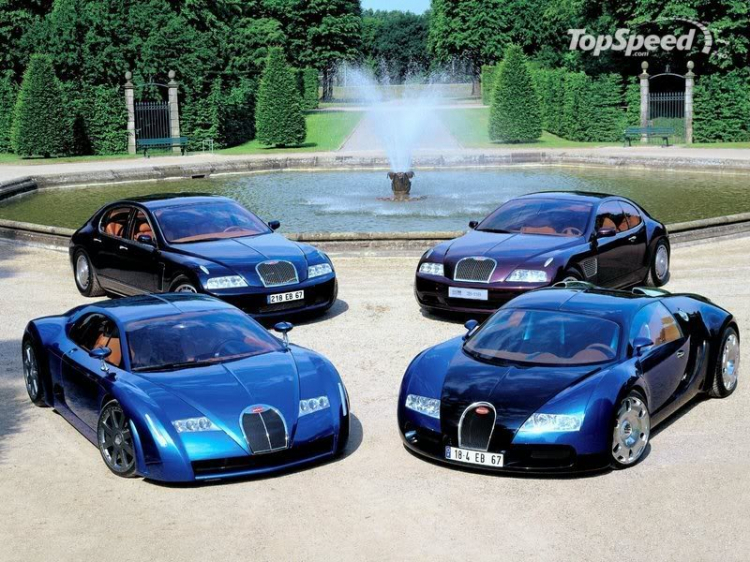 Bugatti tiến hóa