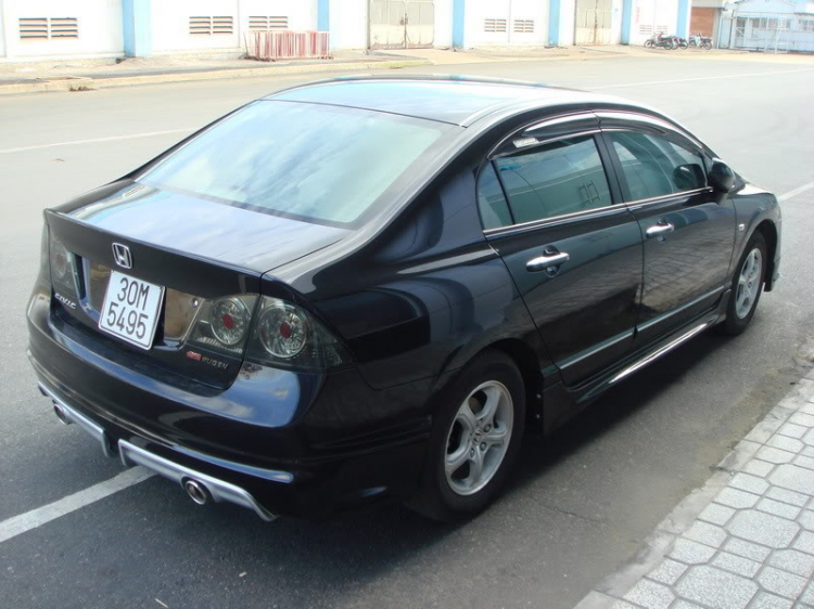 em civic độ ở Hà Nội