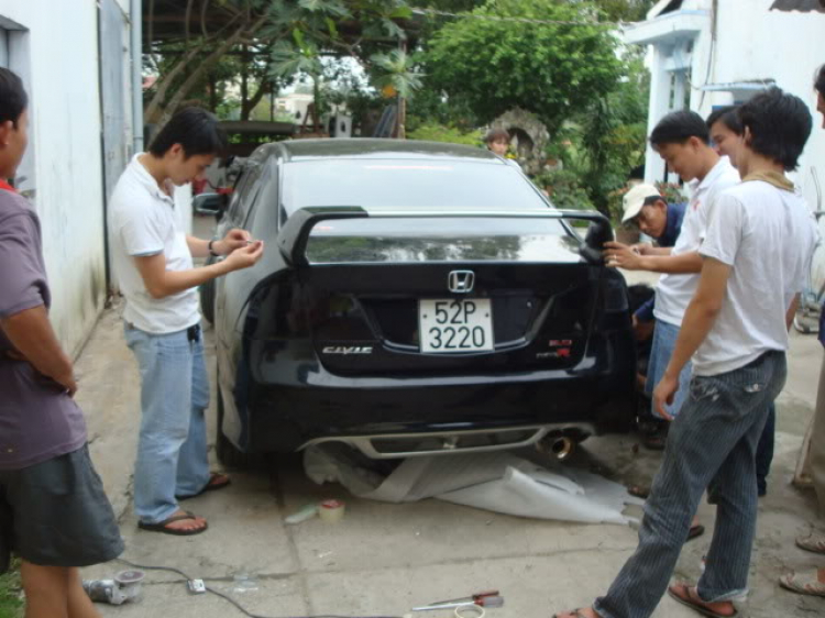 em civic độ ở Sài Gòn