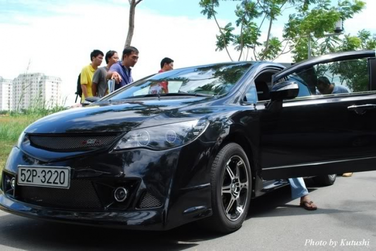 em civic độ ở Sài Gòn