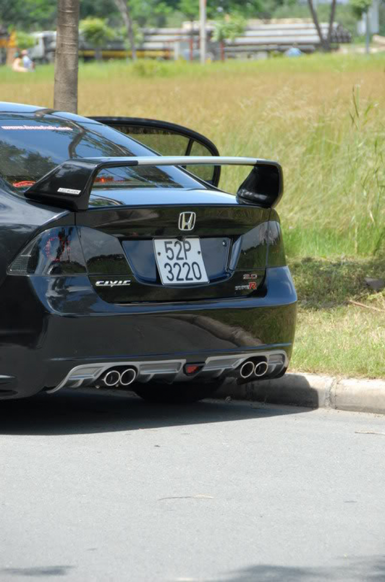 em civic độ ở Sài Gòn