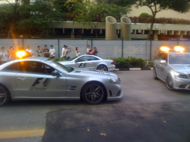 lan dau gia nhap dien dan-safety car in singapore gp