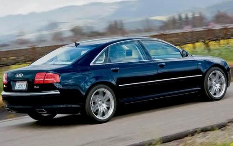 Mô tả chi tiết công nghệ trên Audi A8L model 2009 Mô tả chi tiết công nghệ trên Audi A8L model 2009