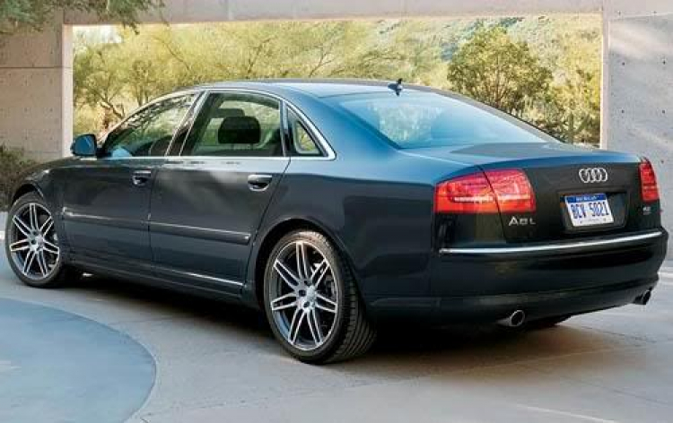 Mô tả chi tiết công nghệ trên Audi A8L model 2009 Mô tả chi tiết công nghệ trên Audi A8L model 2009