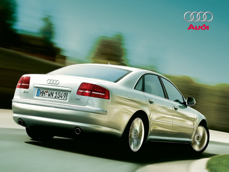 Mô tả chi tiết công nghệ trên Audi A8L model 2009