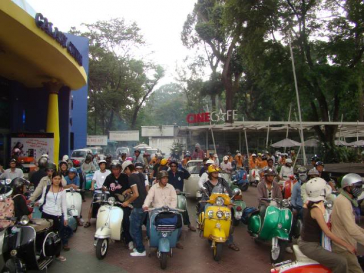 CON BỌ THAM GIA  NGÀY HỘI SCOOTER VN 2008