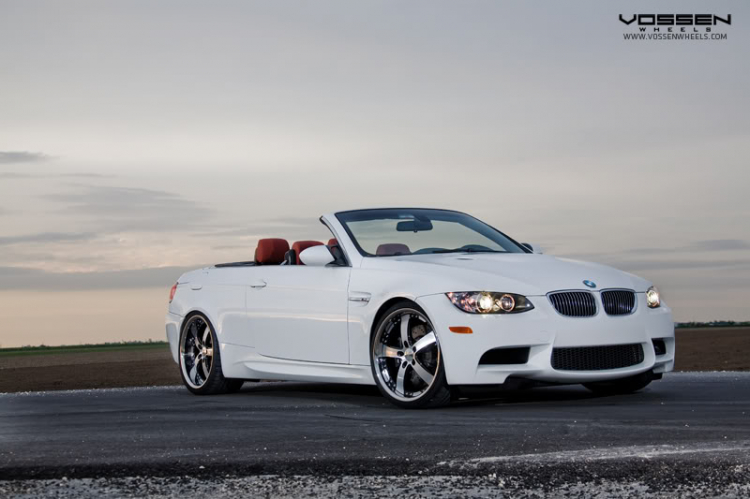 BMW M3 Convertible 2008 with new wheels