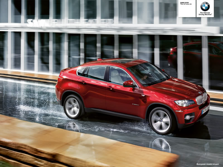 Giới thiệu về các công nghệ đỉnh cao trên BMW X6 model 2009