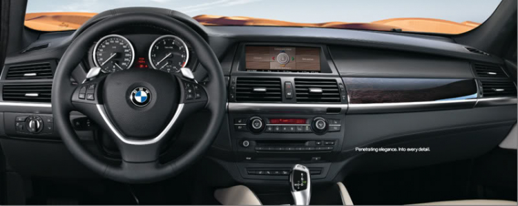 Giới thiệu về các công nghệ đỉnh cao trên BMW X6 model 2009 Giới thiệu về các công nghệ đỉnh cao trên BMW X6 model 2009