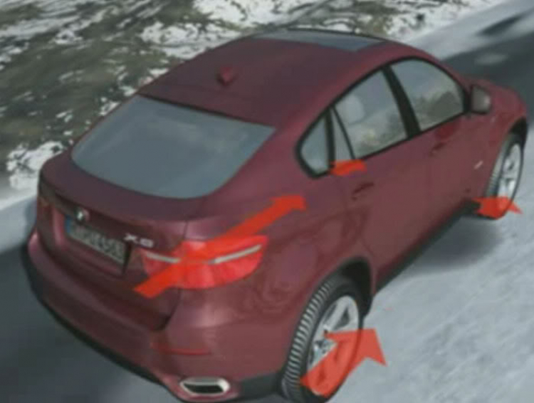 Giới thiệu về các công nghệ đỉnh cao trên BMW X6 model 2009 Giới thiệu về các công nghệ đỉnh cao trên BMW X6 model 2009