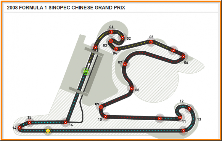 Formula 1 :: Chinese GP - Oct 19, 2008