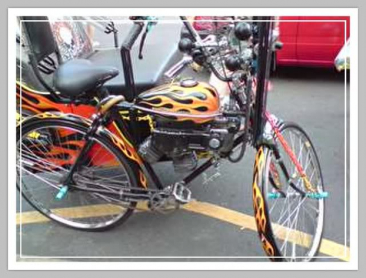 Ghost Rider ... Moto-bicycle !?!?