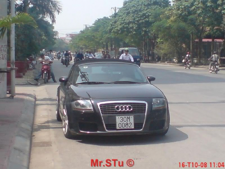 Audi TT Roadster đen dạo Hải Phòng :)