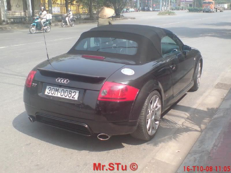 Audi TT Roadster đen dạo Hải Phòng :)