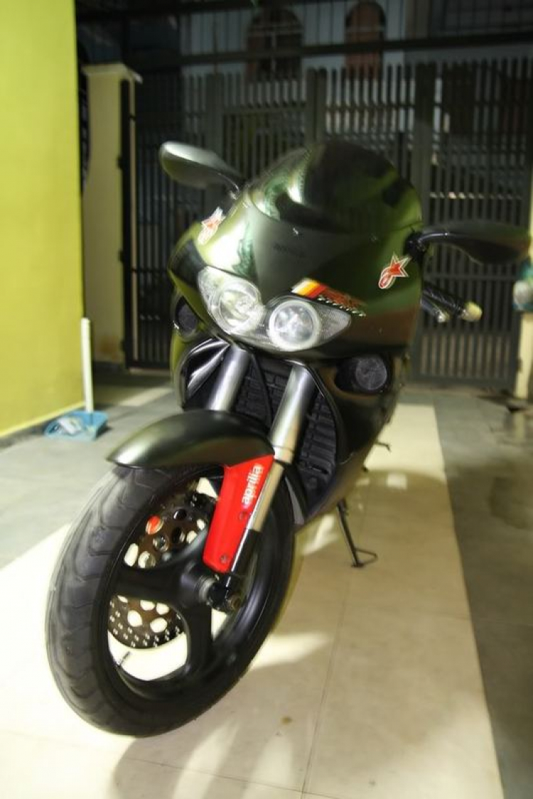 HCM- APRILIA rs125 noi gap go va trao doi.....