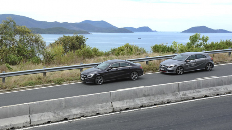 Mercedes A250 AMG & CLA200 và hành trình SG - Cam Ranh - Đầm Môn - Đà Lạt - SG