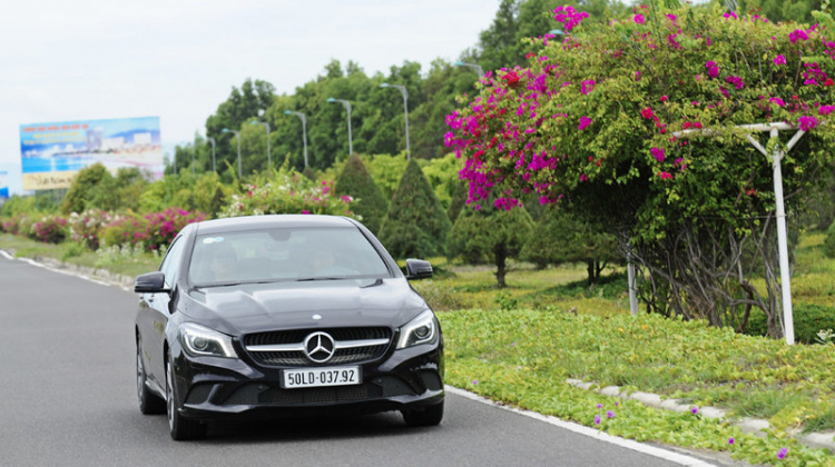 Mercedes A250 AMG & CLA200 và hành trình SG - Cam Ranh - Đầm Môn - Đà Lạt - SG