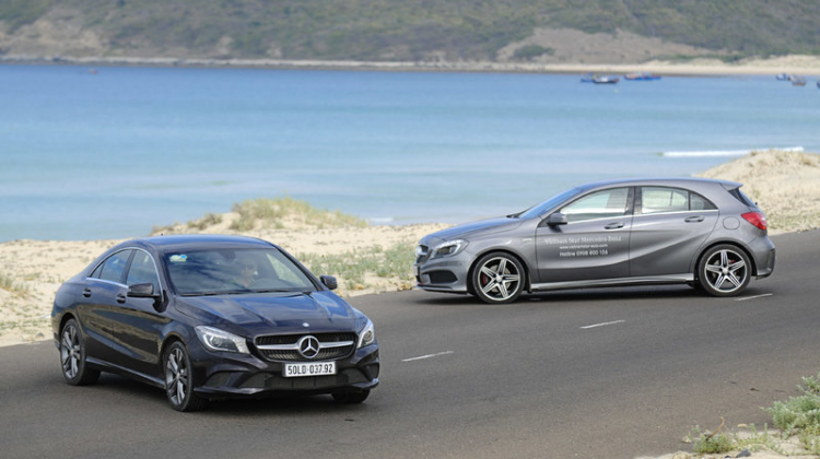 Mercedes A250 AMG & CLA200 và hành trình SG - Cam Ranh - Đầm Môn - Đà Lạt - SG