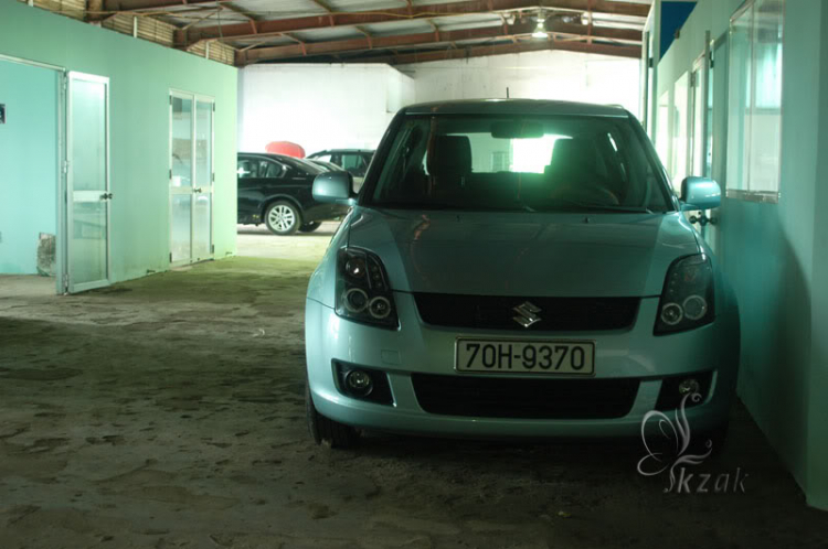 Suzuki Swift - Xe chở cá heo...^^