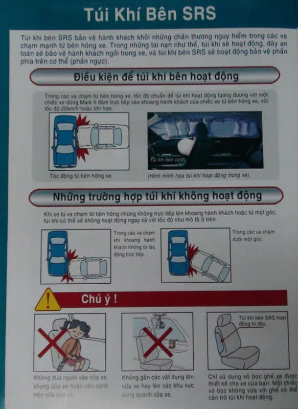 Vios bị nạn, 1 em tử vong.. và airbag vẫn không .....