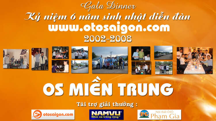 Chương trình SN 6 năm  OS - Đầu cầu Miền Trung 29/11/2008