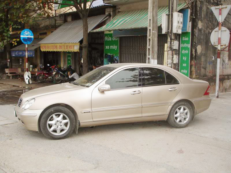 C200 đời 2003 lắp thêm đồ chơi