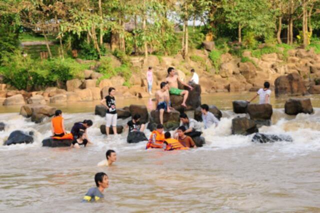 Thác GIANG ĐIỀN. nơi quần hào hội ngộ!