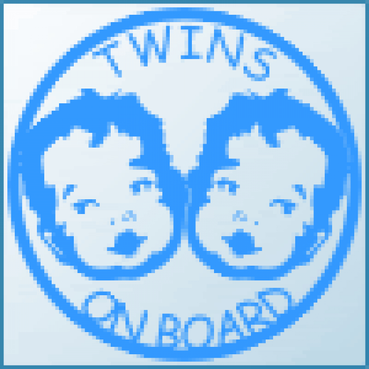 Decal..."baby in car". Decal..."baby in car".