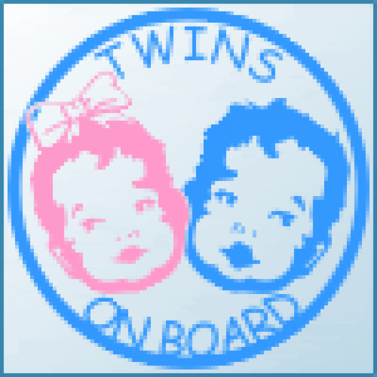Decal..."baby in car". Decal..."baby in car".