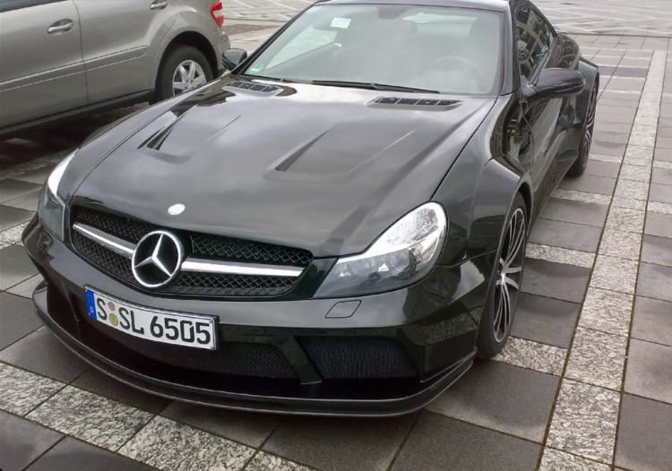 SL65 AMG Blackseries đã xuất hiện trên phố