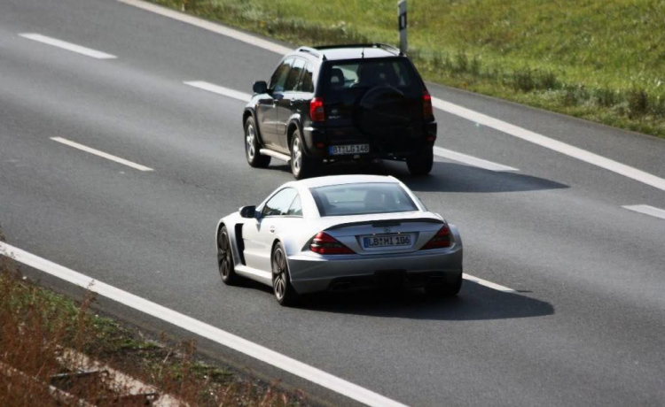 SL65 AMG Blackseries đã xuất hiện trên phố