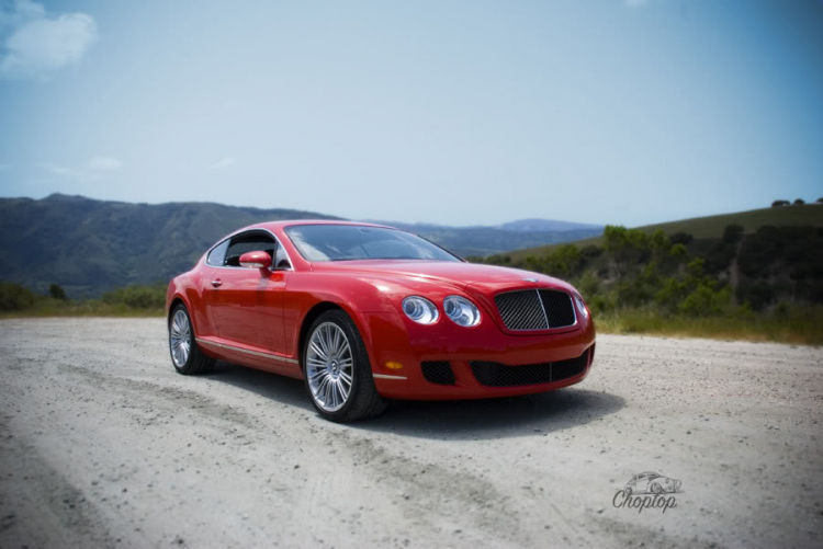 Red Bentley GT Speed