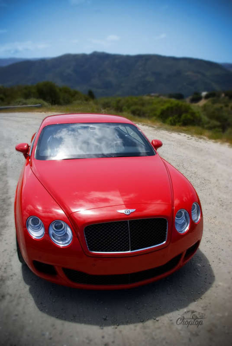 Red Bentley GT Speed