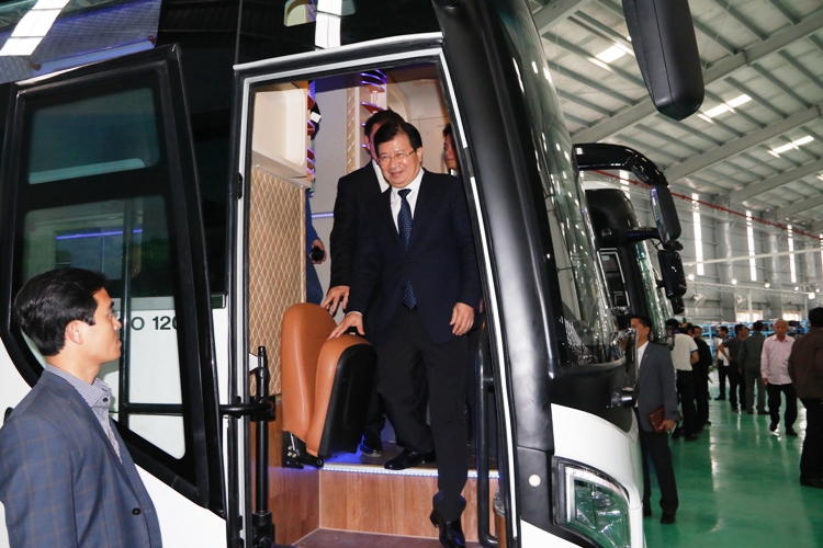 Trường Hải khánh thành nhà máy xe bus lớn nhất Đông Nam Á