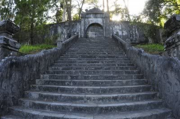 Lang thang ở Huế những ngày mưa